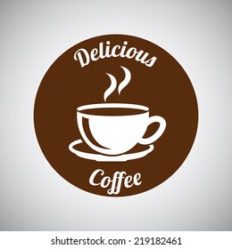 coffee graphic design , vector illustration