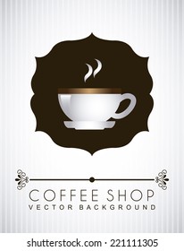 coffee graphic design , vector illustration