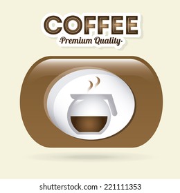 coffee graphic design , vector illustration