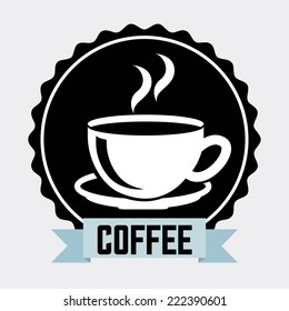 coffee graphic design , vector illustration