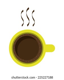 coffee graphic design , vector illustration