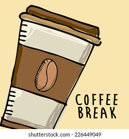 coffee graphic design , vector illustration