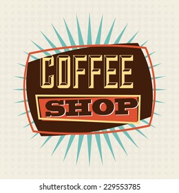 coffee graphic design , vector illustration