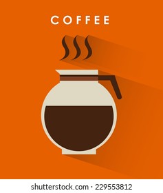 coffee graphic design , vector illustration