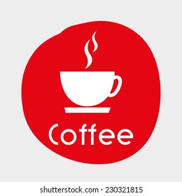 coffee graphic design , vector illustration