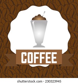 coffee graphic design , vector illustration