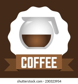coffee graphic design , vector illustration