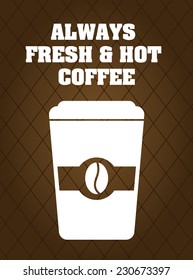 coffee graphic design , vector illustration