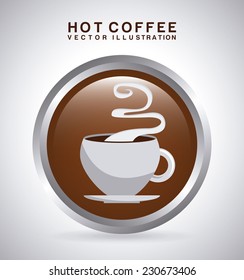 coffee graphic design , vector illustration