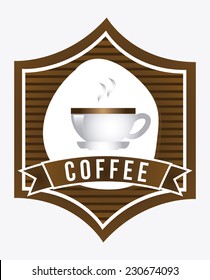 coffee graphic design , vector illustration
