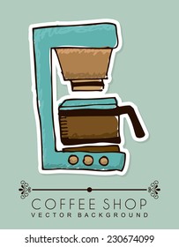 coffee graphic design , vector illustration