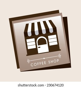 coffee graphic design , vector illustration