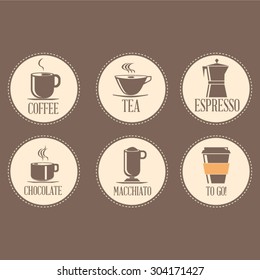 Coffee graphic, Coffee icons