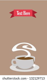 coffee greeting card