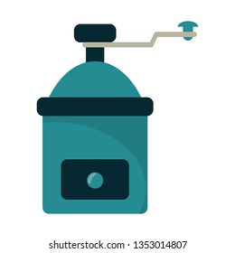 Coffee grinder equipment isolated