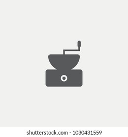 Coffee Grinder Flat Icon