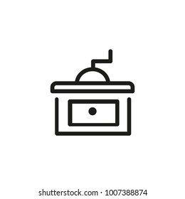Coffee grinder icon
