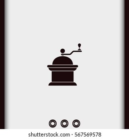 Coffee grinder icon.