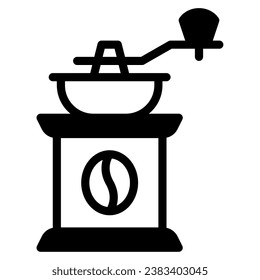 Coffee Grinder Icon Illustration, for UIUX, infographic, etc