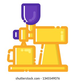 Coffee grinder icon with MBE style you can use for all kinds of projects