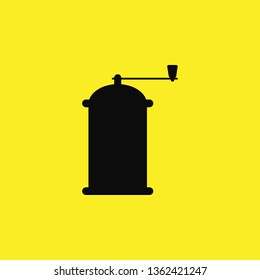 coffee grinder icon vector