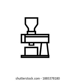 coffee grinder icon vector, coffee grinder icon for web, coffee maker