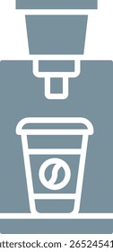 Coffee grinder vector icon. Can be used for printing, mobile and web applications.