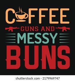 Kaffeemaschinen und unordentliches T-Shirt-Design