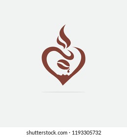 coffee heart logos