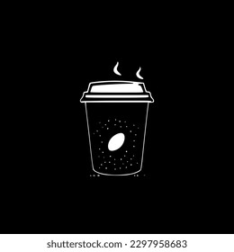 Coffee - High Quality Vector Logo - Vector illustration ideal for T-shirt graphic