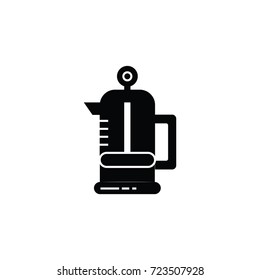 Coffee hot drink icon vector illustration flat design