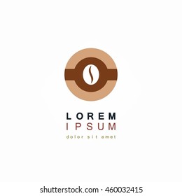 Coffee house badges, labels, logo design