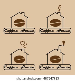 Coffee house emblem