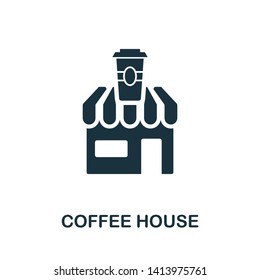 Coffee House icon. Creative element design from icons collection. Pixel perfect Coffee House icon for web design, apps, software, print usage.