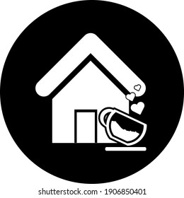 Coffee House Icon. Coffee shop, tea stall icon. 
