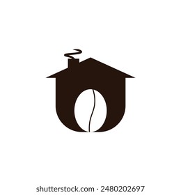coffee house logo design icon