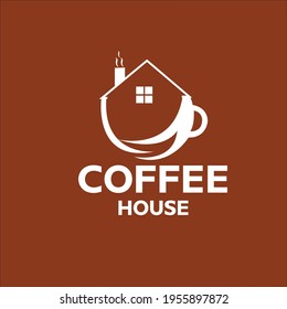 Coffee House Logo Design- Coffee House Template Logo