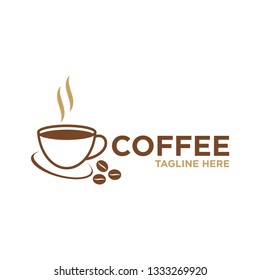 coffee house logo template