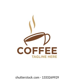 coffee house logo template