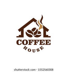 Coffee House Logo Vector Graphic Design