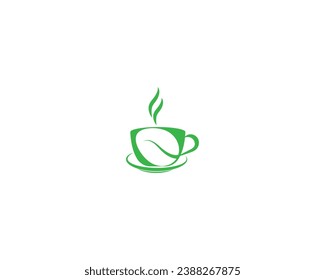 Coffee house minimal logo design template for drink or restaurant, Coffee house logo line design,a cup of coffee vector line art icon template creative and unique concept premium vector illustration