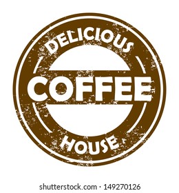 coffee house over white background vector illustration 