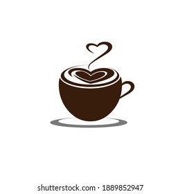 Coffee house and coffee shop logo vector design.