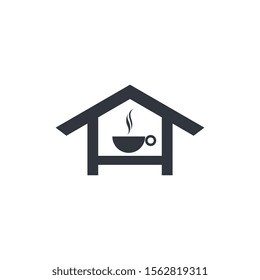 Coffee house vector icon illustration design