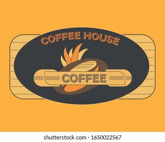 Coffee House Vector Logo Illustration