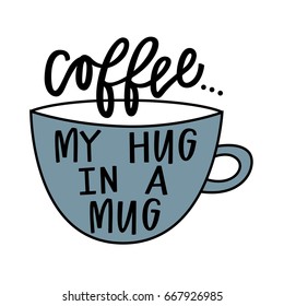 Coffee...My Hug In A Mug