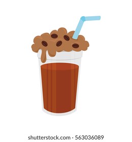coffee iced delicious icon