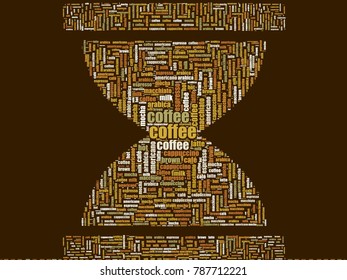 coffee icon background design