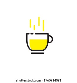 Coffee Icon. Caffe Symbol. EPS 10.  Editable Vector. Tea Icon. Tea Symbol