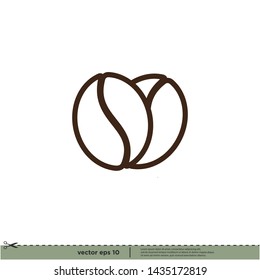 coffee icon company logo template